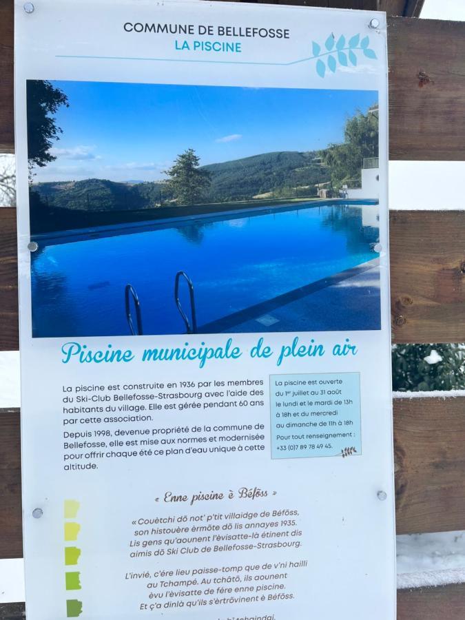 Gite De Montagne -Bellefosse Alsace Kültér fotó